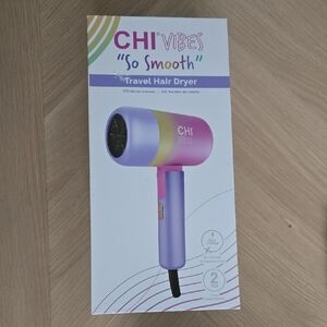 CHI Vibes So Smooth Travel Hair Dryer - Pink and Purple